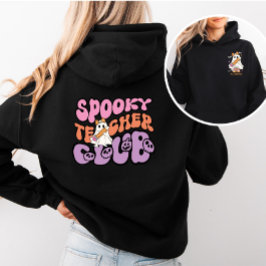 Anpassningsbar Cute Retro Spooky Ghost Teacher Klu T Shirt