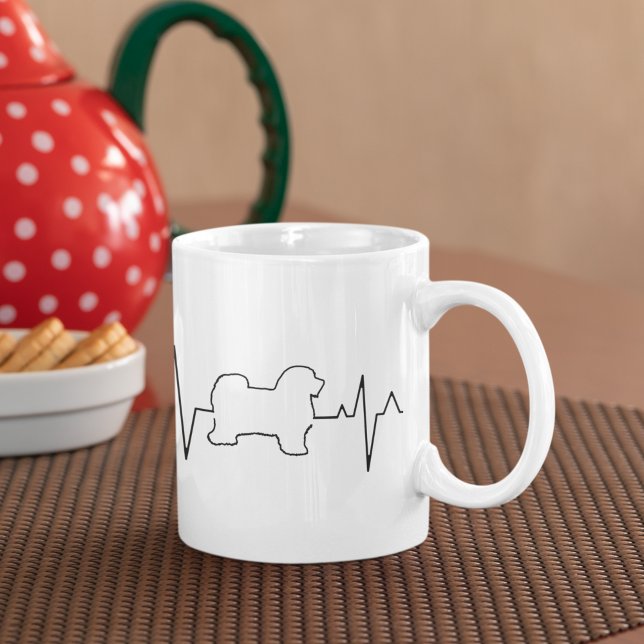 Anpassningsbar Cute Valentine Day Theme Heartslag  Kaffemugg (Skapare uppladdad)