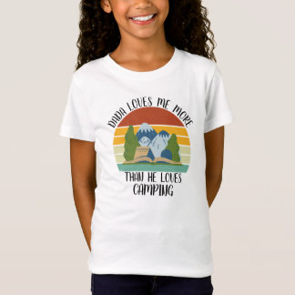 ANPASSNINGSBAR Dada Kärlek mer än Kärlek Camping T Shirt