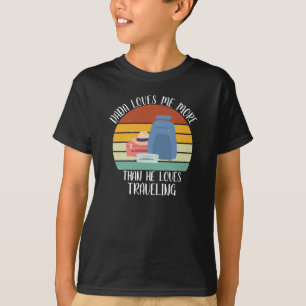 ANPASSNINGSBAR Dada Kärlek mig mer än Kärlek som r T Shirt