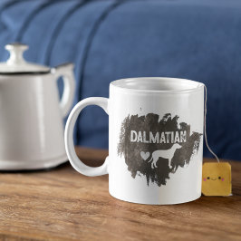 Anpassningsbar Dalmatien Pappa Fars dag Hund älska Kaffemugg