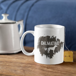 Anpassningsbar Dalmatien Pappa Fars dag Hund älska Kaffemugg