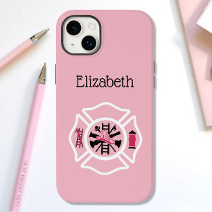 Anpassningsbar Dam Firefighter Iphone case