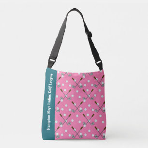 Anpassningsbar Dam League Golf Tote Bag Axelväska