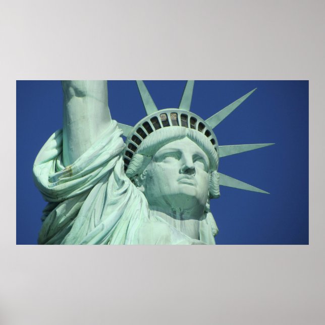 Anpassningsbar "Dam Liberty", "Frihetsgudinnan, NY Poster (Framsidan)