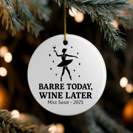 Anpassningsbar Dance Ornaments, Personlig Ballet G Julgransprydnad Keramik