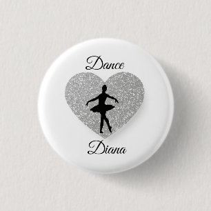 anpassningsbar Dancer namn, Dance Heart-gnikling s Knapp