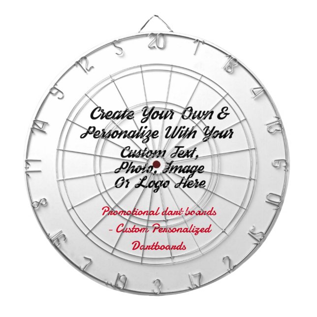 Anpassningsbar Dart Board - Promotional Branded Da Darttavla (Framsidan)