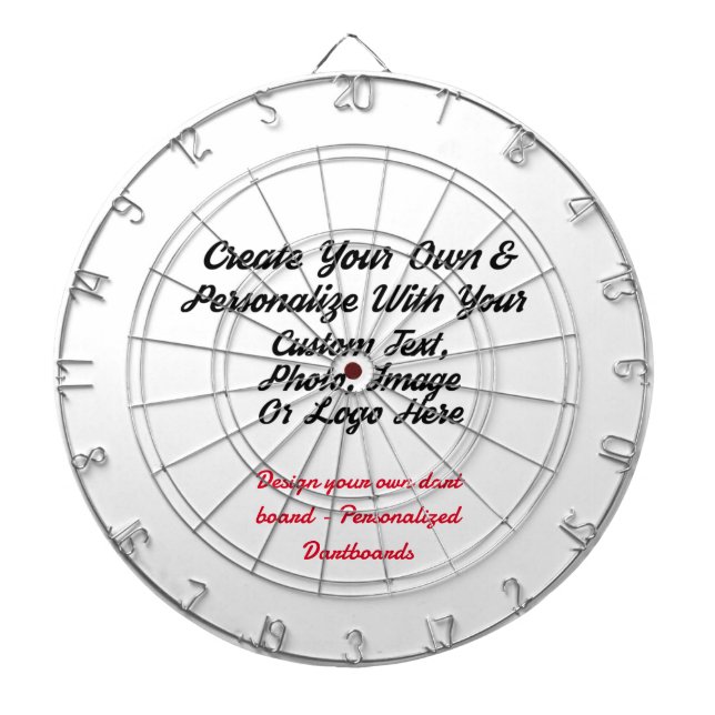 Anpassningsbar Dart Boards, Personlig Photo Dart B Darttavla (Framsidan)