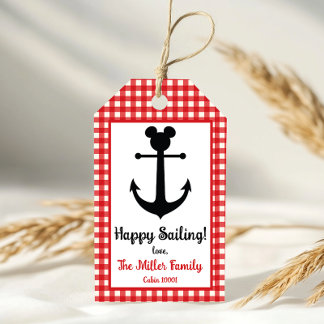 Anpassningsbar DCL Fish Extender, Pixie Dust Cruis Presentetikett