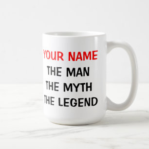 Anpassningsbar Den stora myten legend 15 oz office Kaffemugg