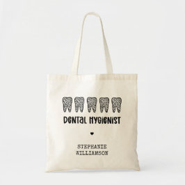 Anpassningsbar Dental Hygienist Leopard Print Teet Tygkasse