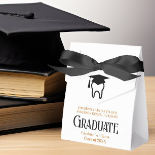 Anpassningsbar Dental School Guld Black Studentfes Presentaskar
