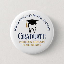 Anpassningsbar Dental School Studenten Navy Blue G Knapp