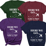 Anpassningsbar Destination Travel Family Girls Res T Shirt<br><div class="desc">Bär på ett oförglömligt äventyr med vår Anpassningsbar Destination Travel Family Girls Resa Vacay T-Shirt, perfekten som skapar varaktiga minnen med dina favoritresande sällskap. Oavsett om du firar en anpassningsbar födelsedag resa, en familjeflyktsort eller en flickas resa under en livstid, så är de här personlig skjortorna ett måste-ha för din...</div>