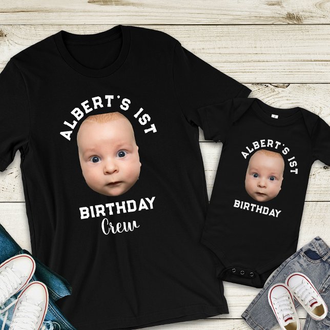Anpassningsbar Det är min födelsedag Ansikte Namn  T Shirt (Skapare uppladdad)