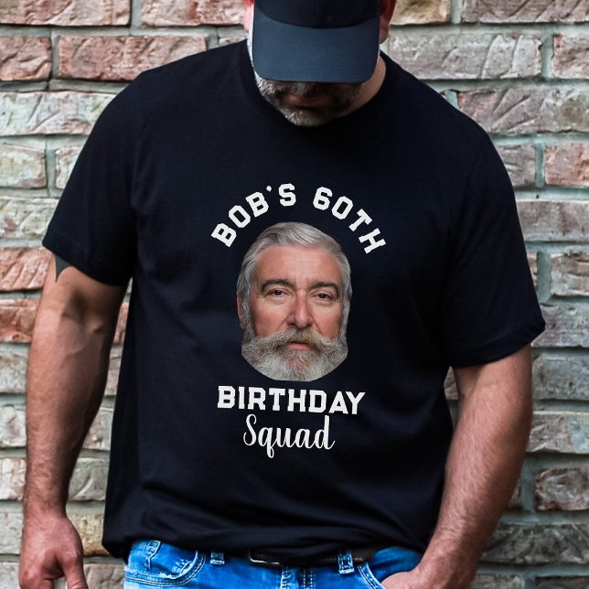 Anpassningsbar Det är min födelsedag Ansikte Namn  T Shirt (Skapare uppladdad)