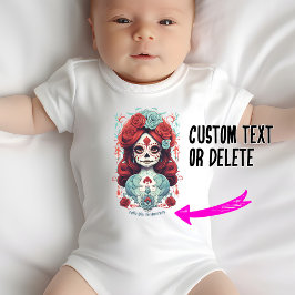 Anpassningsbar Dia de Muertos ☠️ La Calavera Catri T Shirt