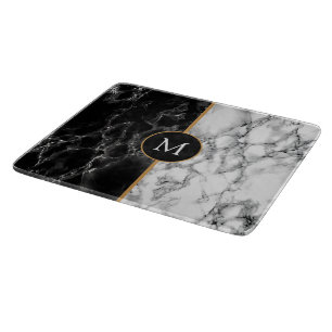 Anpassningsbar din Brev Marble Stone Caking Board