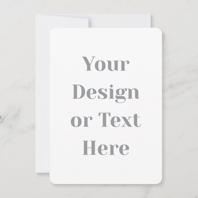 Anpassningsbar Din Design eller Text Här Personlig Anteckningskort (Framsida)