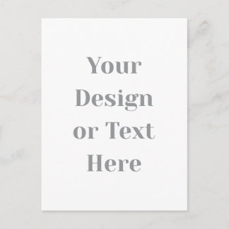 Anpassningsbar Din Design eller Text Här Personlig Helg Vykort