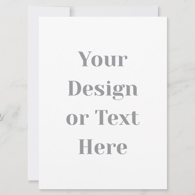 Anpassningsbar Din Design eller Text Här Personlig Spara Datumet (Framsida)