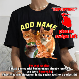 ANPASSNINGSBAR DIN egen Bootleg Idea Här, bootleg- T Shirt