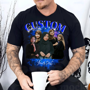 Anpassningsbar din egen Bootleg Photo Bootleg Girl T Shirt