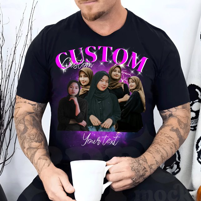 Anpassningsbar din egen Bootleg Photo Bootleg Girl T Shirt (Skapare uppladdad)