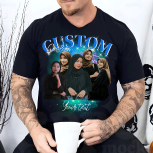Anpassningsbar din egen Bootleg Photo Bootleg Girl T Shirt