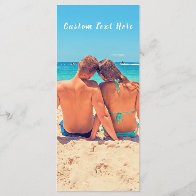 Anpassningsbar din fotomeny med Namn Meny (Baksida)