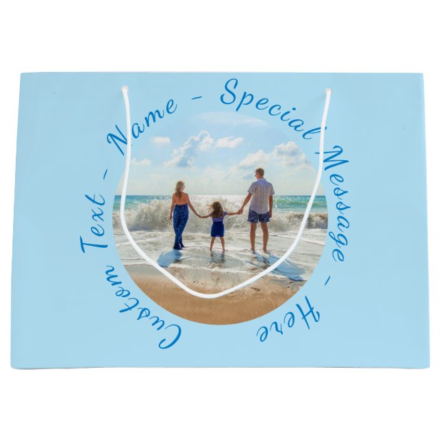 Anpassningsbar din fotoutställning med Namn (Framsidan)