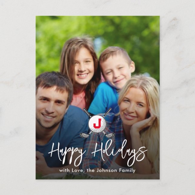 Anpassningsbar din Helgdag Golf-design Helg Vykort (Framsida)