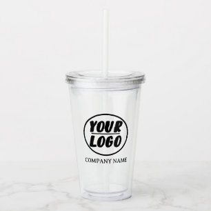 Anpassningsbar din Logotyp ELEGANT Take Away Mugg