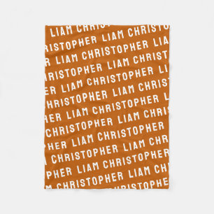 Anpassningsbar Din nyfödda Personlig Son Pojke Gif Fleecefilt