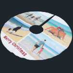Anpassningsbar din Photo Collage Christmass Träd S Julgransmatta Borstad Polyester<br><div class="desc">Julgran-skirt med Anpassningsbar Photo Collage och Text - Unik egen design - Personlig Family/Vänner eller Personliga Träd-skjolar / Gift - Lägg till text och foton - Ändra storlek och flytta inslag med Anpassning verktyg! Välj teckensnitt / storlekt / färg ! Lycka till - BE Lycklig:)</div>
