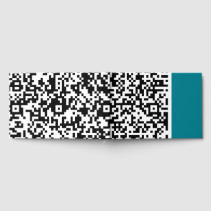 Anpassningsbar din QR-kod Scan Guest Bok Anpassnin