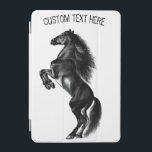 Anpassningsbar din text upprätt, svart Vild iPad Mini Skydd<br><div class="desc">Ogenomskinlig svart Vild - Målning - Anpassade - Välj / lägg till din unika text - Namn / Färg / teckensnitt / Storlek / Inslag - Bild / mer - Gör Speciell gåva - Ändra storlek och flytta eller ta bort och lägg till inslag / text med anpassning verktyg! Målning...</div>