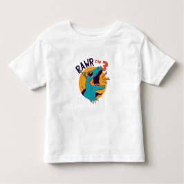 Anpassningsbar Dinosaur Roar Jag är Birthday T-Shi T Shirt