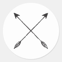 Anpassningsbar Distressed Arrows-dekal