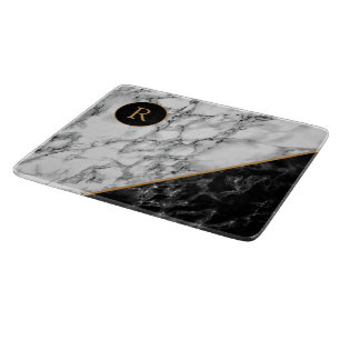 Anpassningsbar ditt Brev Marble Design Clearboard