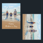 Anpassningsbar ditt favoritfotokort Mors dag Anteckningskort<br><div class="desc">Lycklig Mors dag-kort - foto och text för Anpassningsbar - Unik egen utformning - Personlig Mor / familj / vänner eller personlig gåva - Lägg till text och foto - Ändra storlek och flytta eller ta bort och lägg till inslag / bild med anpassning verktyg ! Välj teckensnitt / storlekt...</div>