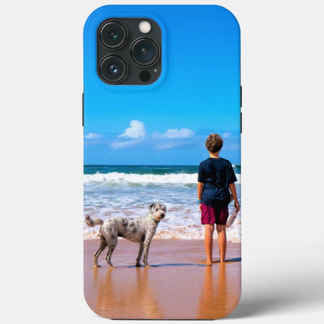 Anpassningsbar ditt foto iphone case (Baksida)