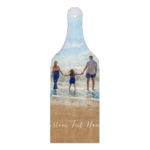 Anpassningsbar ditt fotolinskärningsbord med text