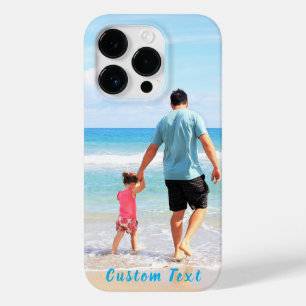 Anpassningsbar ditt fotoutdrag iphone case med tex