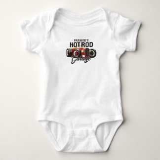 Anpassningsbar DITT NAMN Hot rod-Personlig T Shirt