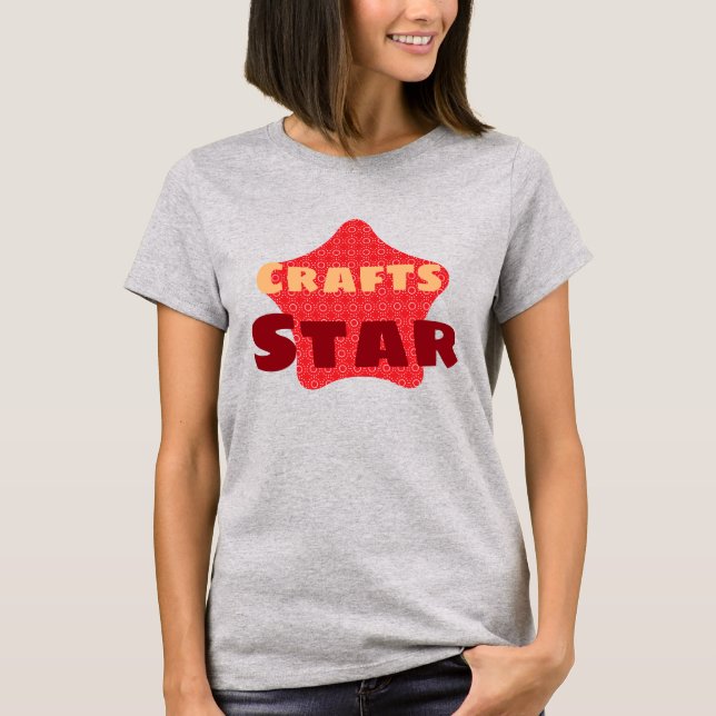 Anpassningsbar DIY-fartyg, kokande syningsstjärna T Shirt (Framsida)