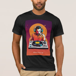 Anpassningsbar DJ Mix - Personlig Playlist Art Pri T Shirt