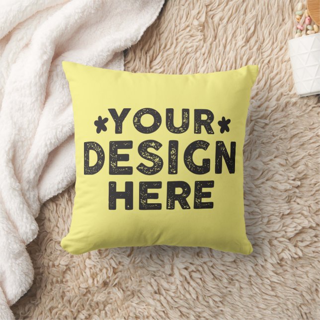 Anpassningsbar djärv säger att deras Namn-design ä Kudde (Filt)