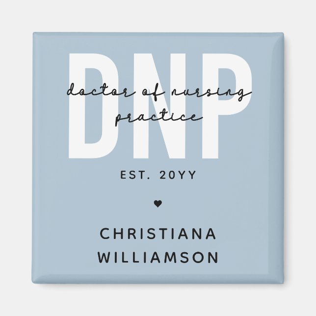 Anpassningsbar DNP Doktor i sjuksköterskeverksamhe Magnet (Framsidan)